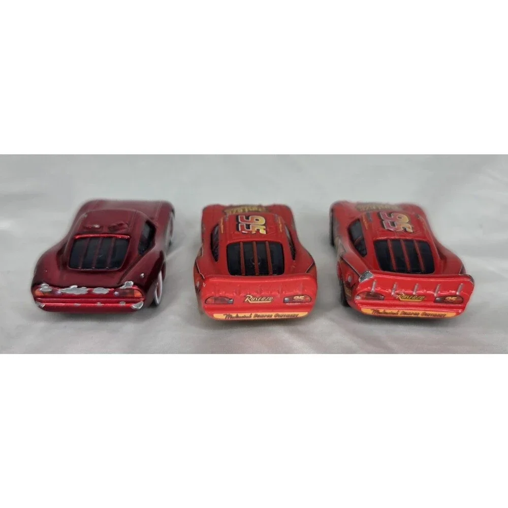 Disney Pixar Cars Diecast Lot of 12 Mattel Metal Vehicles McQueen Bruce Miller